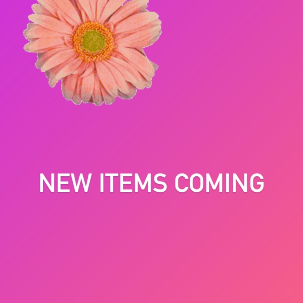 New things coming